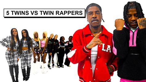 big twin rapper|50 50 twin rapper.